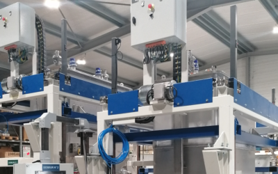 Monte et baisse pour machine de remplissage