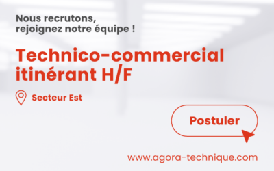Technico-commercial itinérant H/F – Est